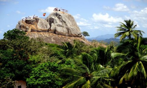 Zdjcie SRI LANKA / Sri Lanka centralna / Mihintale-Arandhana Gala / Uwicona skaa