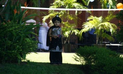Zdjęcie SRI LANKA / Colombo / Hotel Trans Asia / Mala ksiezniczka
