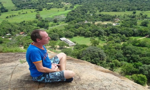 Zdjęcie SRI LANKA / Północno Zachodnia Prowincja / Ypahuwa / Yapahuwa - medytacja