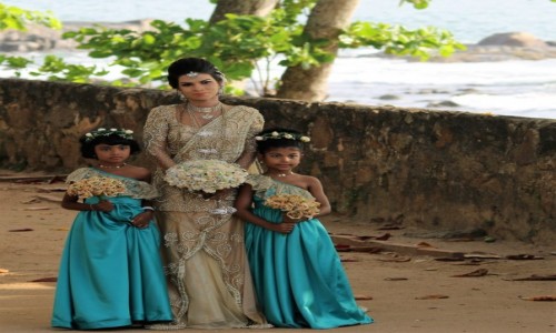 Zdjecie SRI LANKA / Galle Fort / Hospital St / Panna moda z druhnami