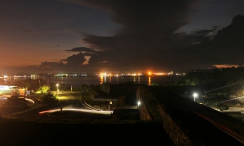 Zdjecie SRI LANKA / Galle / Fort / Fort Galle noc