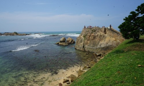Zdjęcie SRI LANKA / Prowincja Południowa / Galle / Na murach fortu