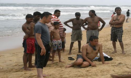 Zdjecie SRI LANKA / Colombo / Mont Lavinia - plaza / Dzisiejszy spacer 2