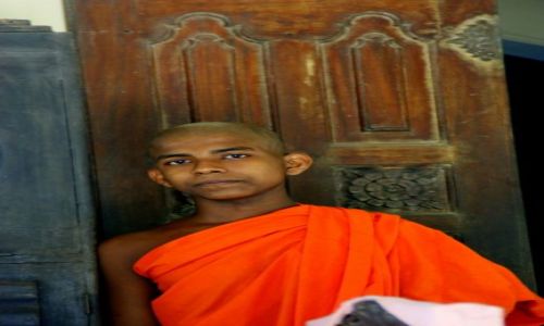 Zdjęcie SRI LANKA / Tanngale / Tanngale / Mnich