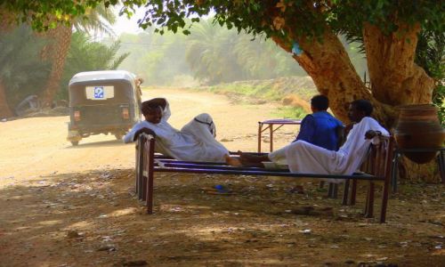 Zdjęcie SUDAN / Dongala / Dongala / Odpoczynek