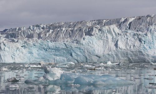 Zdjcie SVALBARD / Svalbard / Lodowiec Lilliehookbreen / Lodowiec Lilliehookbreen