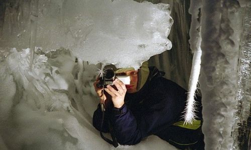 Zdjecie SVALBARD / Spitsbergen / Hornsund / Eksploracja jaskiń w lodowcach