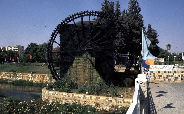 Zdj cia: Hama, Zachodnia Syria, Noria, SYRIA