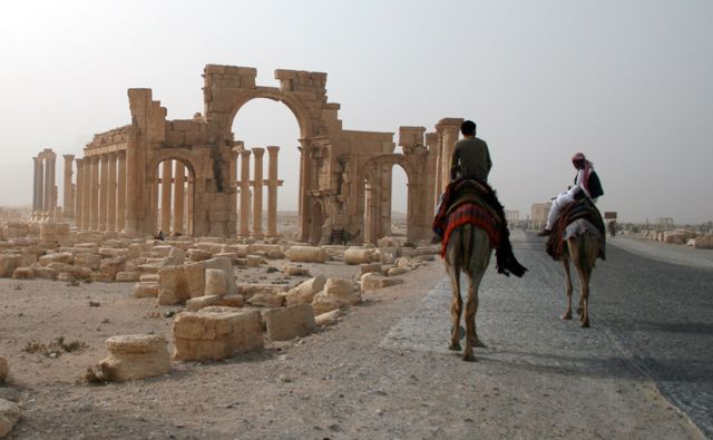 Zdjęcia: Palmyra, Palmyra, SYRIA Zdjęcia: Palmyra, Palmyra, SYRIA