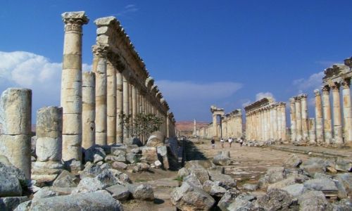 Zdjecie SYRIA / Rwnina Al-Ghab / Apamea/Afamija / Apamea