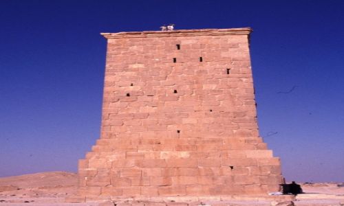 SYRIA / rodkowa Syria / Palmyra / Grobowiec wieowy