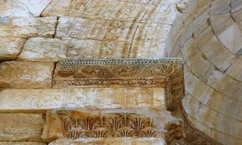 Zdjcie SYRIA / - / Kalat Seman / Bizantyjski kapitel - V w.