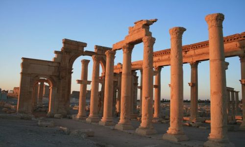 Zdjecie SYRIA / brak / Palmyra / Palmyra o poranku