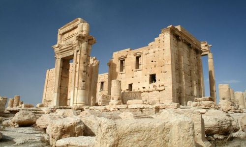 Zdjcie SYRIA / brak / Palmyra / Palmyra - Temple of Bel