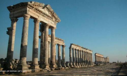 Zdjęcie SYRIA / brak / Apamea / Ruiny rzymskie