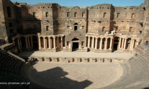 Zdjęcie SYRIA / brak / Basra / Rzymski amfiteatr