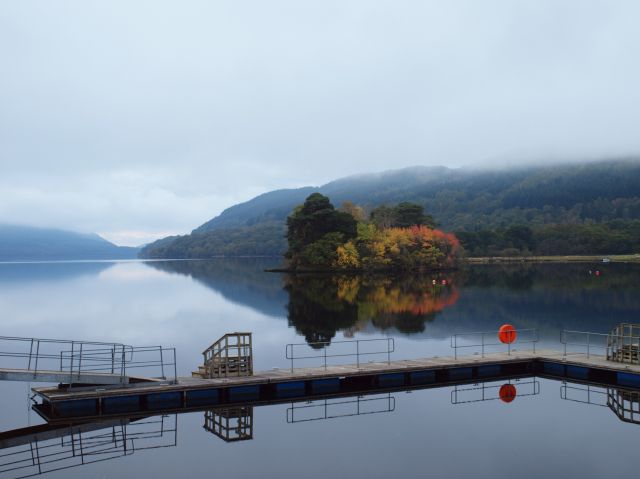 Zdjęcia: Loch Lomond, Jesien, SZKOCJA Zdjęcia: Loch Lomond, Jesien, SZKOCJA