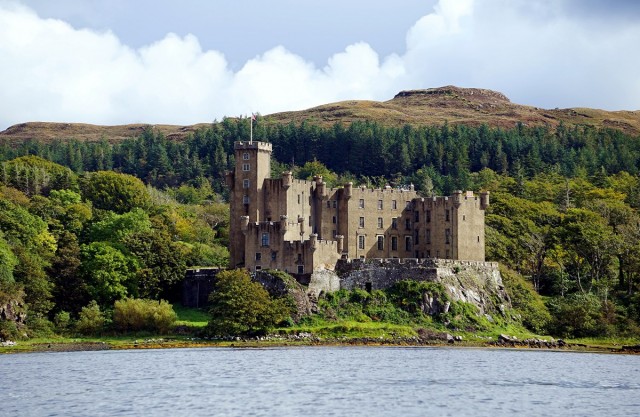 Zdj cia:  Dunvegan, Wyspa Skye, Zamek, SZKOCJA
