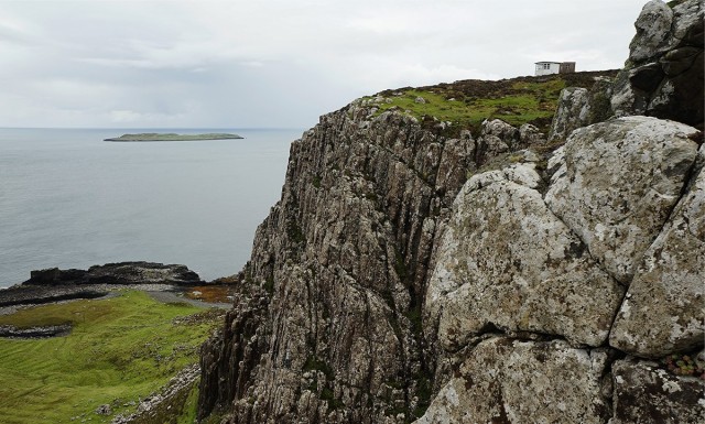 Zdj cia: Duntulum, Wyspa Skye, The Lookout bothy, SZKOCJA