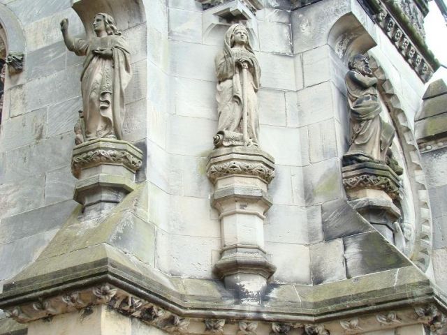 Zdjęcia: Roslin, East Lothian okolice Edinburgh, ciekawe elementy architektury Rosslyn Chapel, SZKOCJA Zdjęcia: Roslin, East Lothian okolice Edinburgh, ciekawe elementy architektury Rosslyn Chapel, SZKOCJA