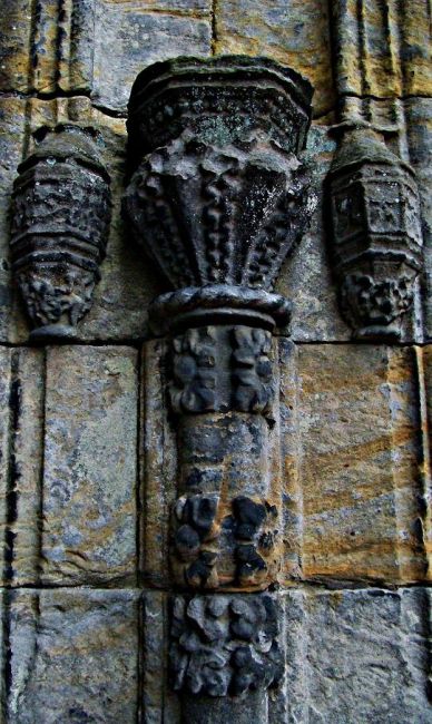 Zdjęcia: Roslin, East Lothian okolice Edinburgh, elementy architektury Rosslyn Chapel, SZKOCJA Zdjęcia: Roslin, East Lothian okolice Edinburgh, elementy architektury Rosslyn Chapel, SZKOCJA