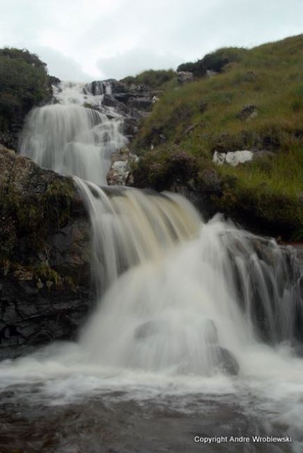 Zdjęcia: Glenbrittle, Isle of Skye, Wodospad, SZKOCJA Zdjęcia: Glenbrittle, Isle of Skye, Wodospad, SZKOCJA