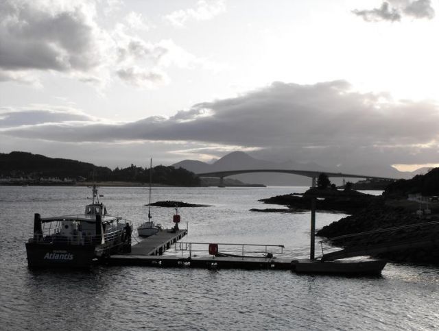 Zdjęcia: Kyle of Lochalsh, most na Skye, SZKOCJA Zdjęcia: Kyle of Lochalsh, most na Skye, SZKOCJA