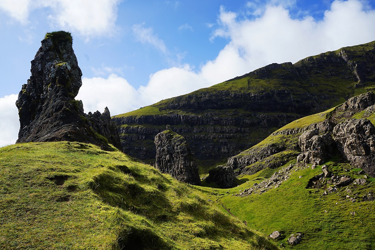 Zdjęcia: Wzgórze Storr , Wyspa Skye, Skały, SZKOCJA Zdjęcia: Wzgórze Storr , Wyspa Skye, Skały, SZKOCJA