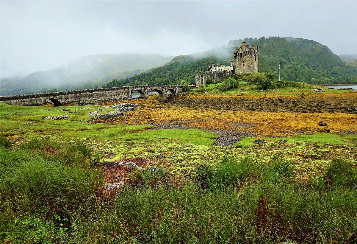 Zdjęcia: Dornie , Kyle of Lochalsh, Zamek Eilean Donan, SZKOCJA Zdjęcia: Dornie , Kyle of Lochalsh, Zamek Eilean Donan, SZKOCJA