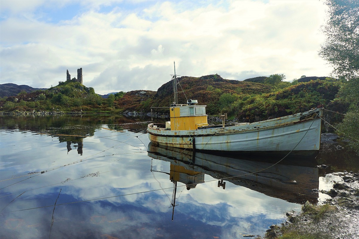 Zdjęcia: Kyleakin , Wyspa Skye, Przystań, SZKOCJA Zdjęcia: Kyleakin , Wyspa Skye, Przystań, SZKOCJA