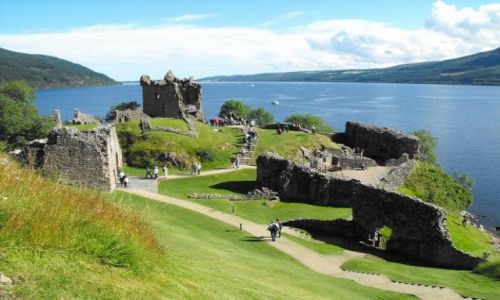 Zdjęcie SZKOCJA / - / okolice Drumnadrochit / Urquhart Castle
