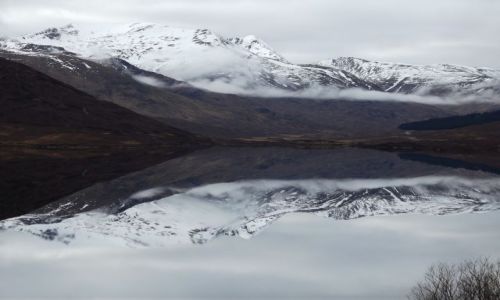 Zdjecie SZKOCJA / Highlands / Loch Cluanie / Szkockie Highlands