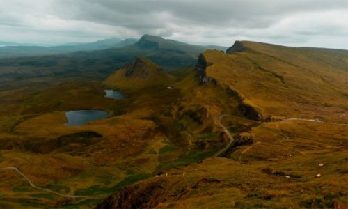 Zdjecie SZKOCJA / Wyspa Skye / Quiraing / Szkocja w barwach jesieni