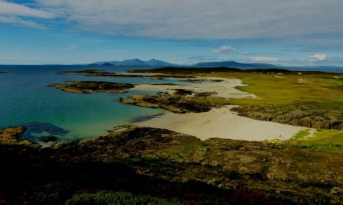 Zdjęcie SZKOCJA /  półwysep Ardnamurchan / Sanna Bay / Lazurowa Szkocja