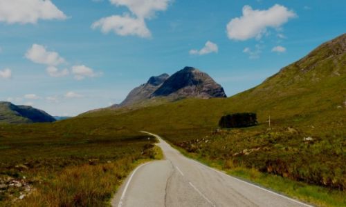 Zdjecie SZKOCJA / Highlands /  Gry Torridon  / Ku przygodzie