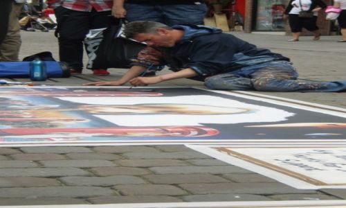 Zdjecie SZKOCJA / Edynburg / Princes Street / Społeczeństwo szkockie