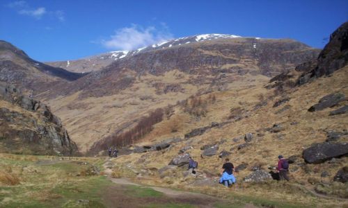 Zdjcie SZKOCJA / Highlands / Highlands / Ben Nevis z dou