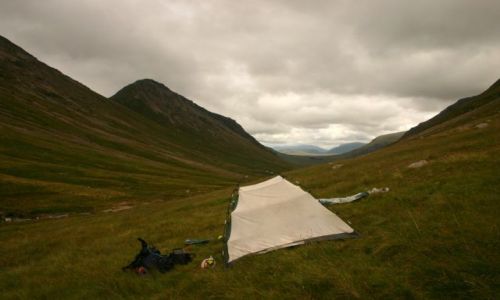 Zdjęcie SZKOCJA / Glen Coe / Lairig Gartain / Obóz