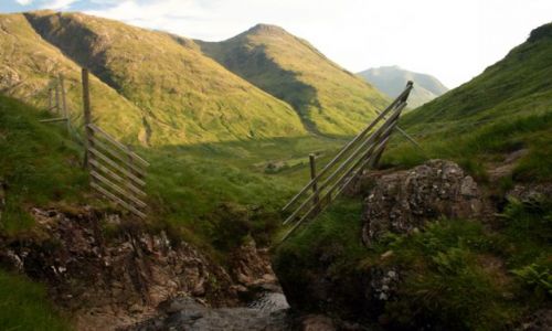 Zdjęcie SZKOCJA / Glen Coe / U stóp Stob Dubh / Dolina
