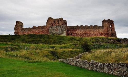 Zdjecie SZKOCJA / East Lothian / Niedaleko od North Berwick / Tantallon Castle