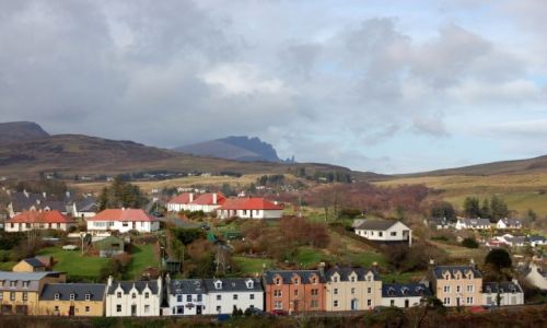 Zdjcie SZKOCJA / Skye / Portree / Starzec ze Storr nawet tu zaglda