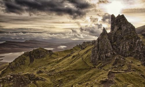 Zdjcie SZKOCJA / Storr / Old Man of Storr / Widok z Old Man of Storr