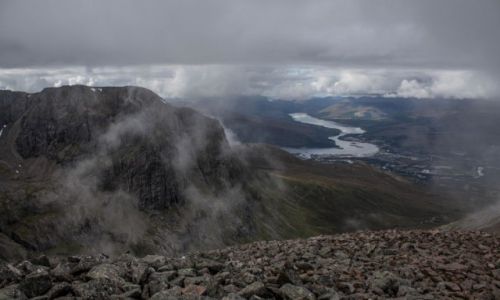 Zdjecie SZKOCJA / Lochaber / CMD / North Face of Ben Nevis