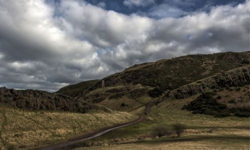 Zdjcie SZKOCJA / - / Edynburg / Na szlaku Arthur's Seat