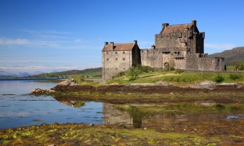 Zdjcie SZKOCJA / Kyle of Lochalsh / Eilean Donan Castle / Eilean Donan radonie