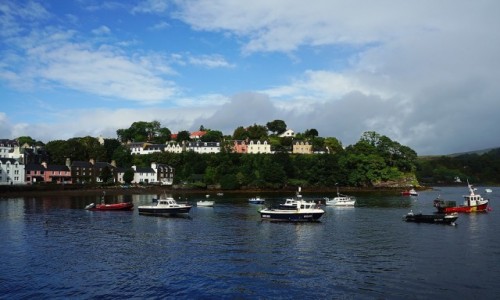 Zdjęcie SZKOCJA / Wyspa Skye / Portree / Port