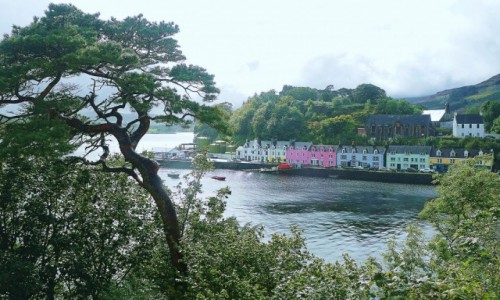 Zdjecie SZKOCJA / Hebrydy Wewntrzne / Wyspa Skye / Portree
