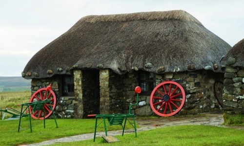 Zdjecie SZKOCJA / Wyspa Skye / Kilmuir / Muzeum ycia na wyspie Skye