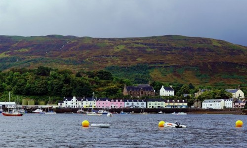 Zdjęcie SZKOCJA / Wyspa Skye / Portree / Przystań
