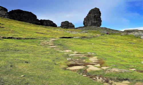 Zdjecie SZKOCJA / Wyspa Skye / Wzgrze Storr  / Nie tak stromo